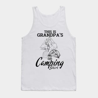 This is Grandpa's Camping Tank Top